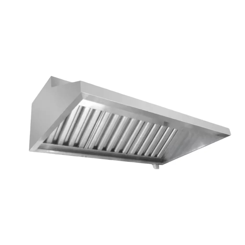 Commercial Kitchen Stainless Steel Kitchen Extractor Hood Smoke Cook Range Exhaust Hood
