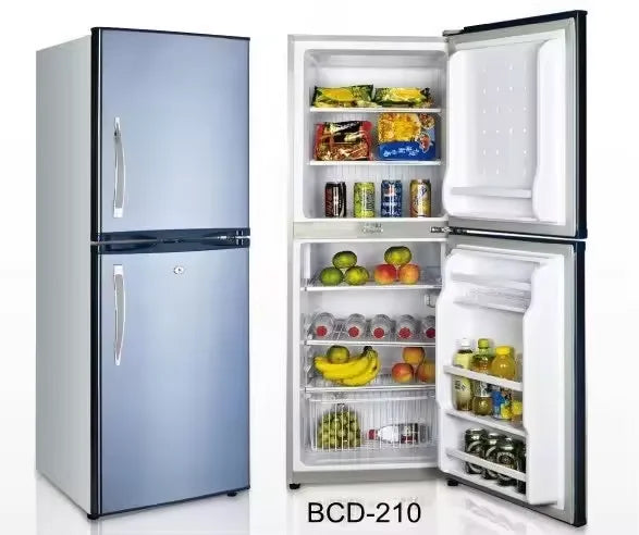 BCD-112   Refrigerator Double Door Top Freeze Fridge for Home Other Refrigerators